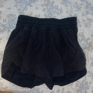 Lululemon black athletic shorts